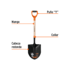 Lampa tipo cuchara 10000 Truper