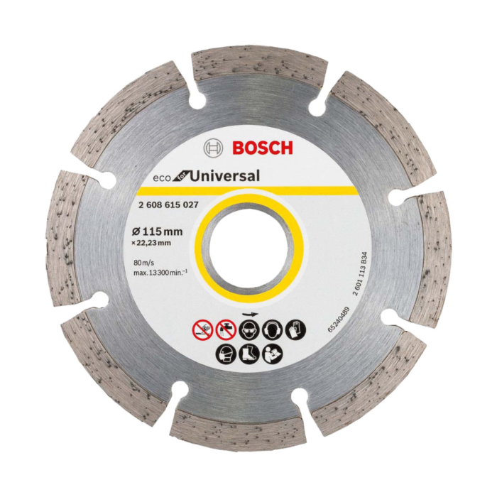 Disco diamantado segmentado 4-1/2" standard Bosch