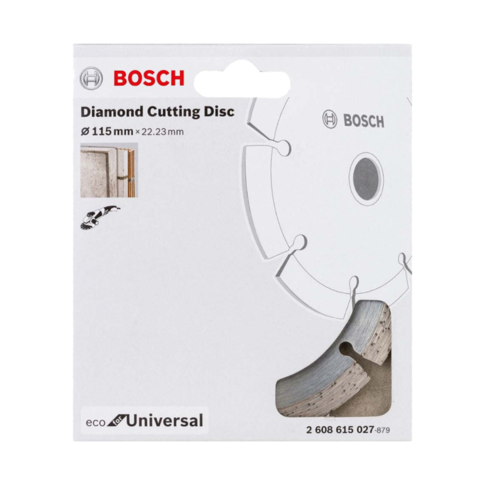 Disco diamantado segmentado 4-1/2" standard Bosch