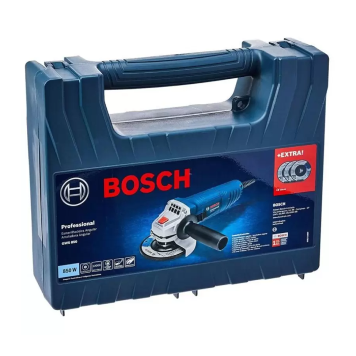 Amoladora nngular 4 1/2" 850W GWS 850 Bosch