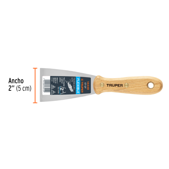 Espátula flexible de 2" 14448 Truper