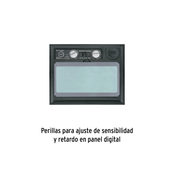 Careta electrónica profesional para soldar 102228 Truper