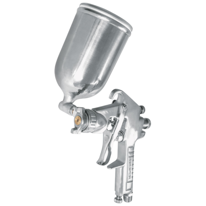 Compresora de aire 50Lt. 3-1/2 Hp, pistola de pintar 400ml y manguera 16095 Truper